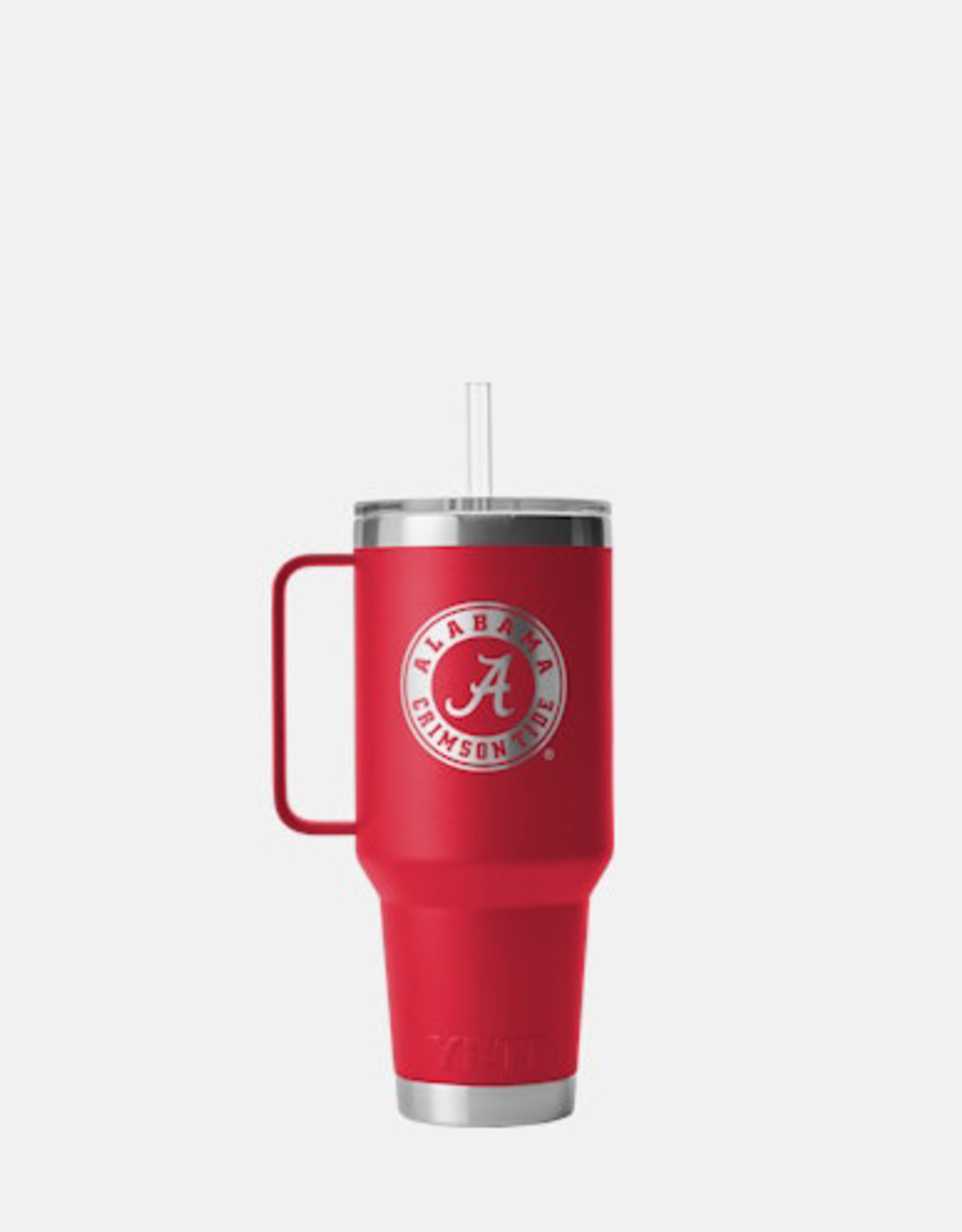 Rambler 42 Straw Mug Red Alabama