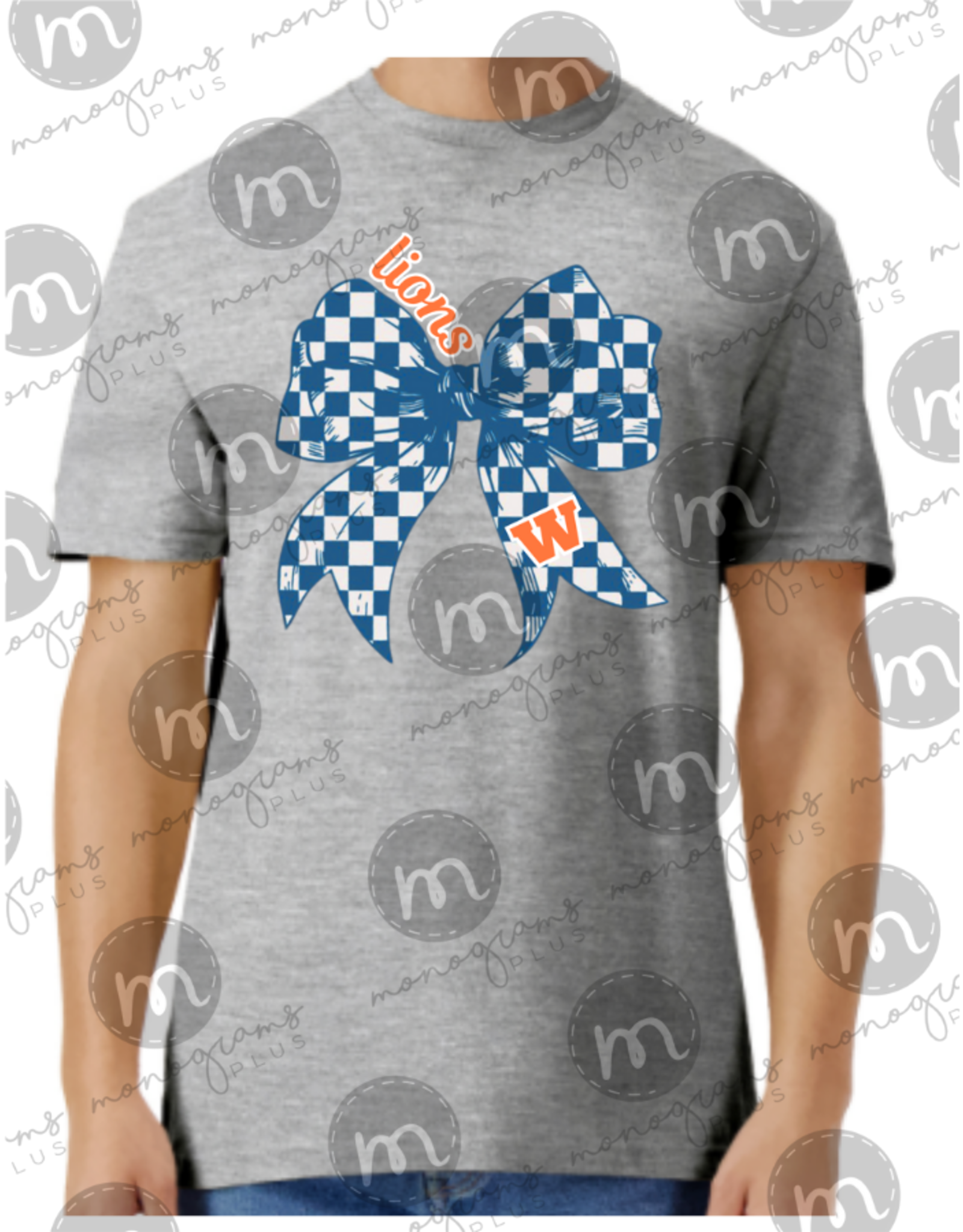 School Spirit Bow Tee