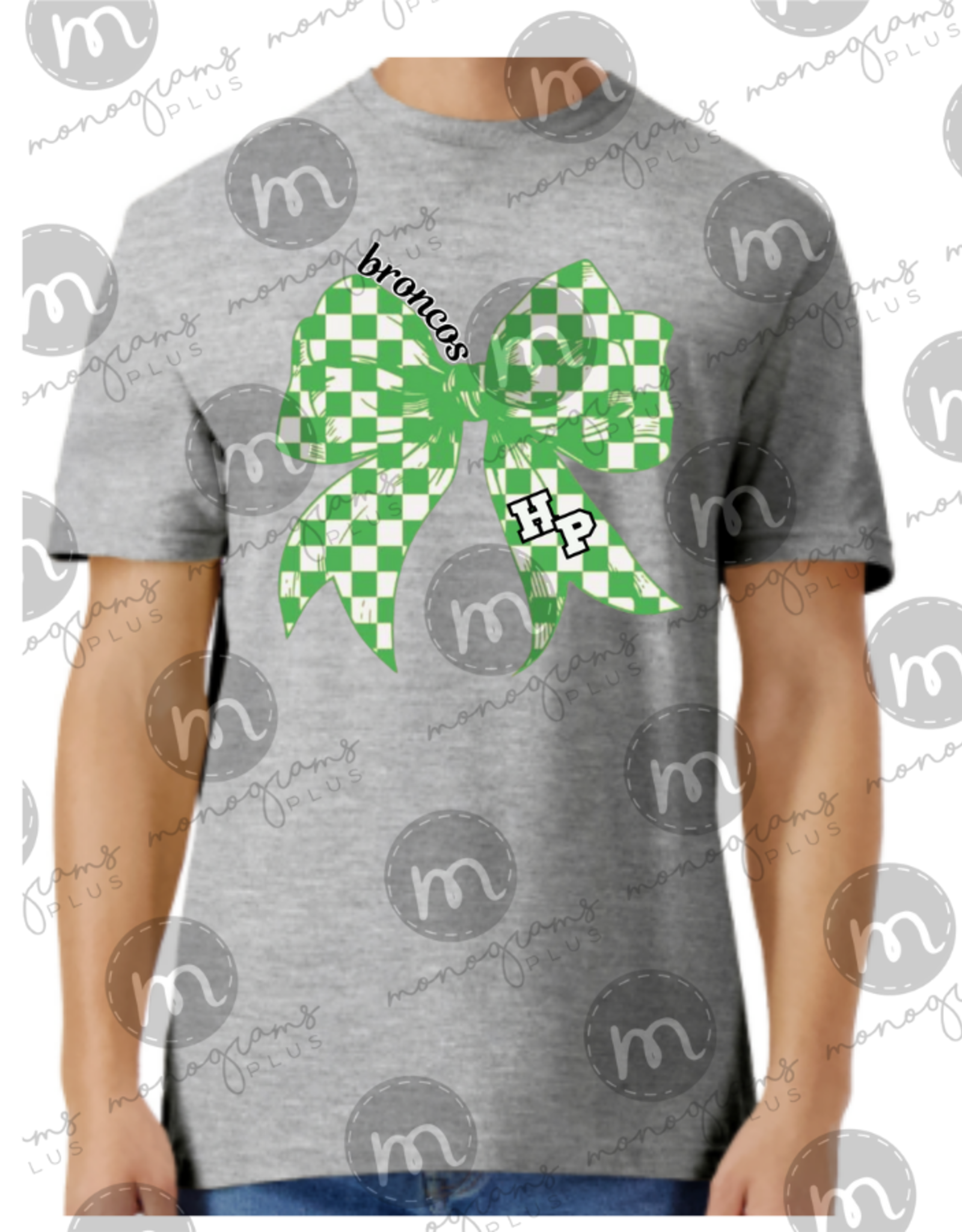 School Spirit Bow Tee