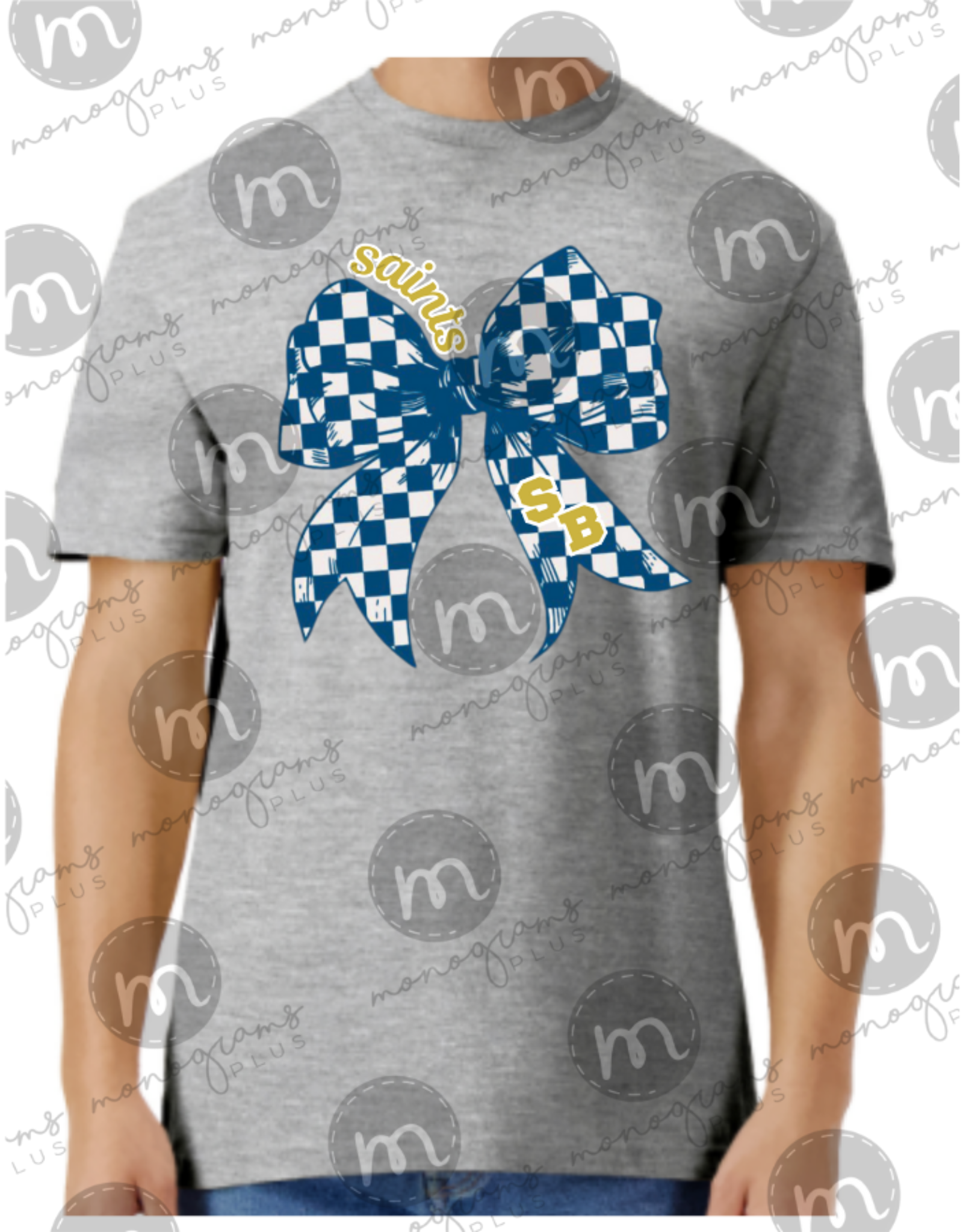 School Spirit Bow Tee