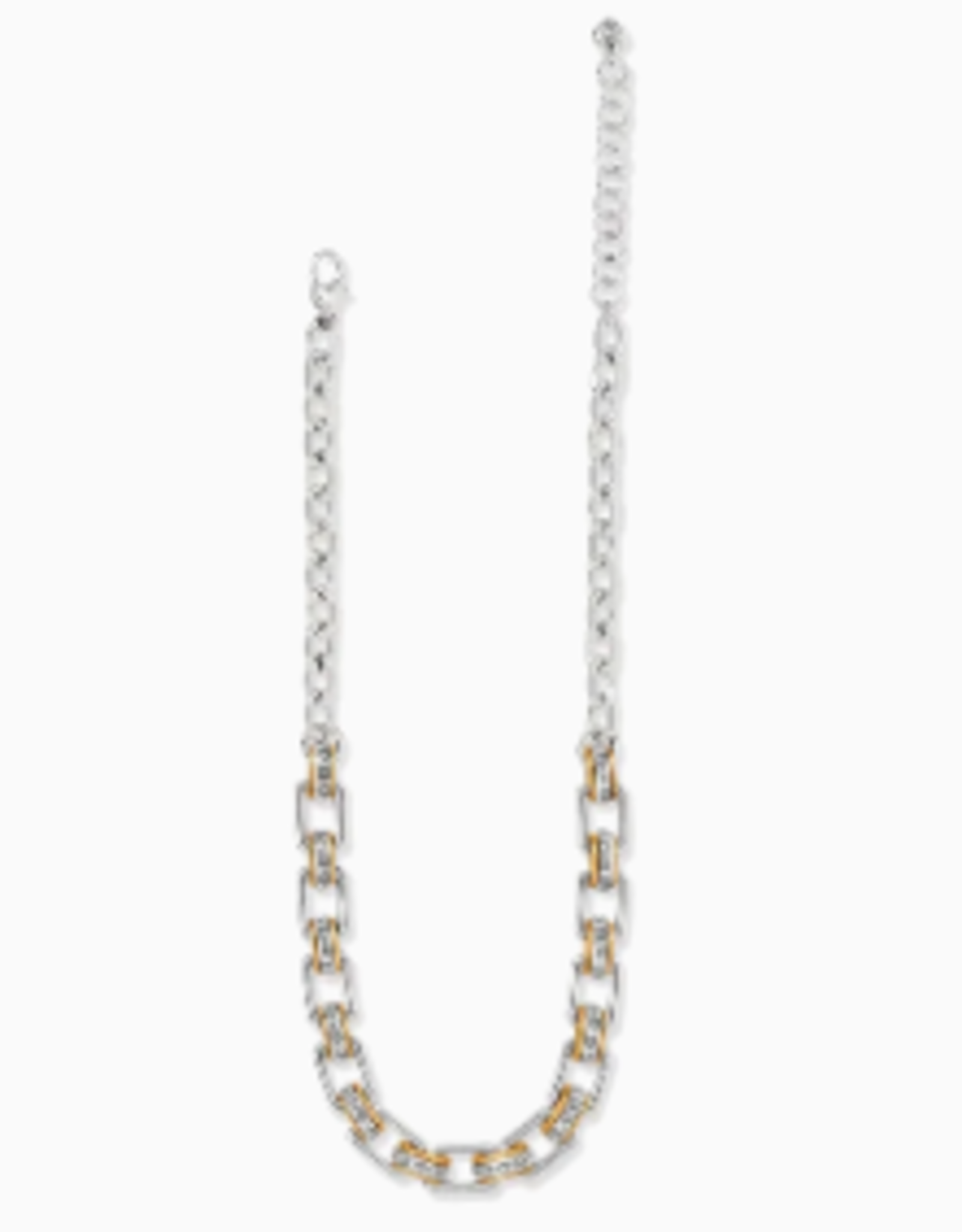 Mosaic Two Tone Links Necklace