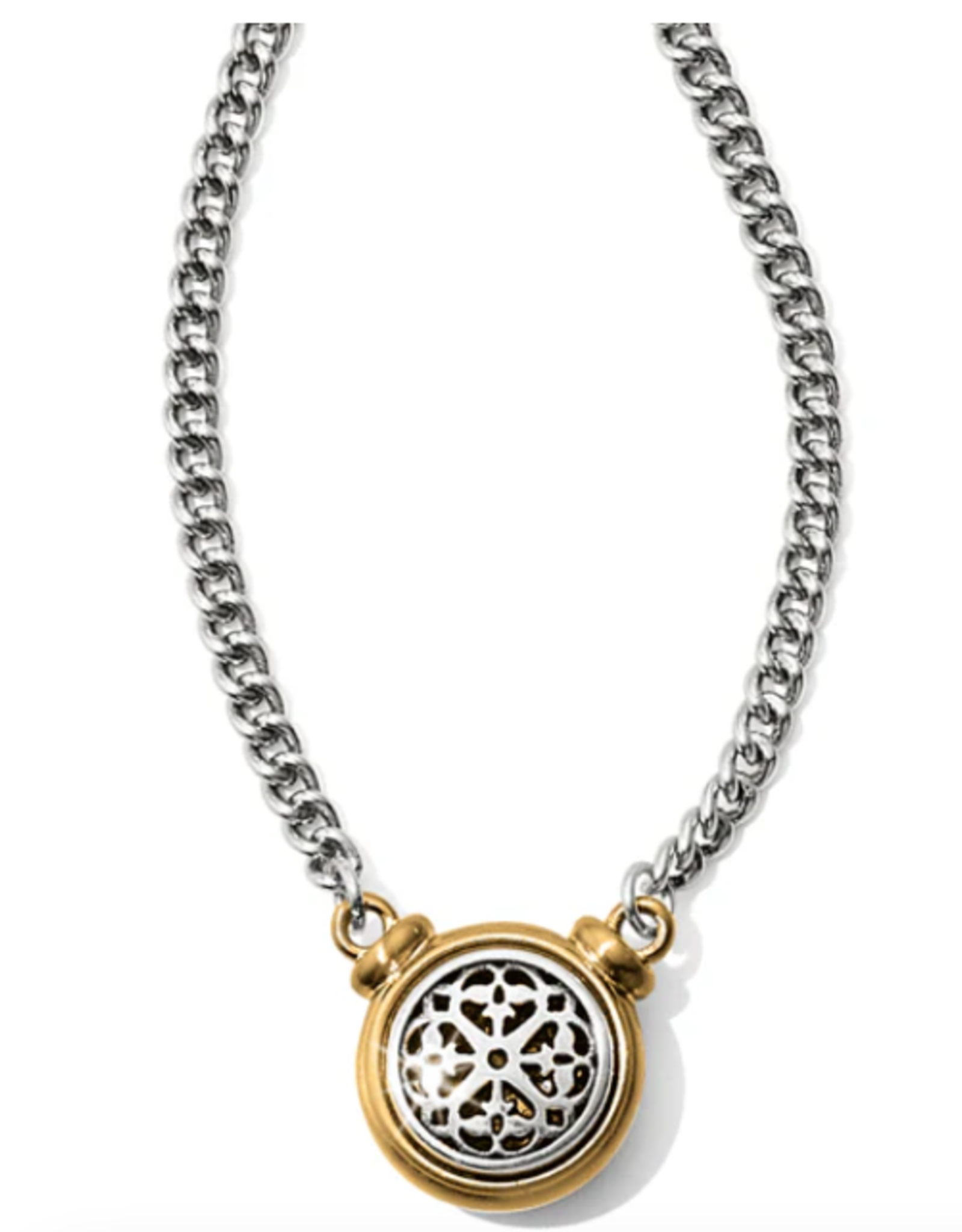 Ferrara 2 Tone Short Necklace