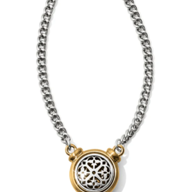 Ferrara 2 Tone Short Necklace