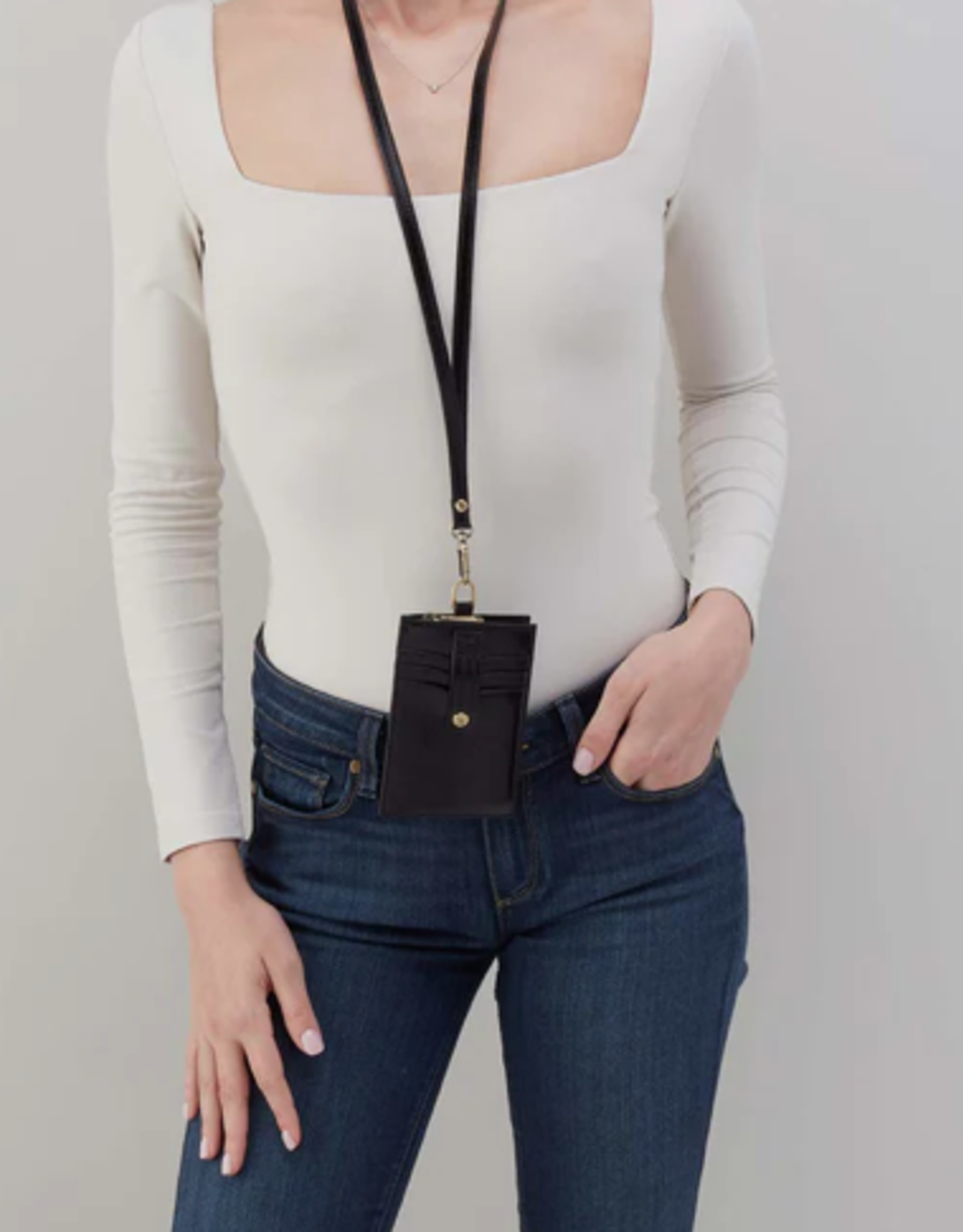 Around The Town Lanyard Black