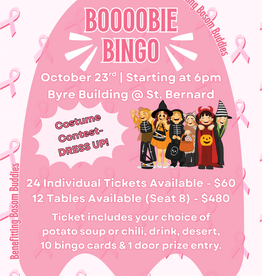 Boobie BINGO 2025 INDIVIDUAL