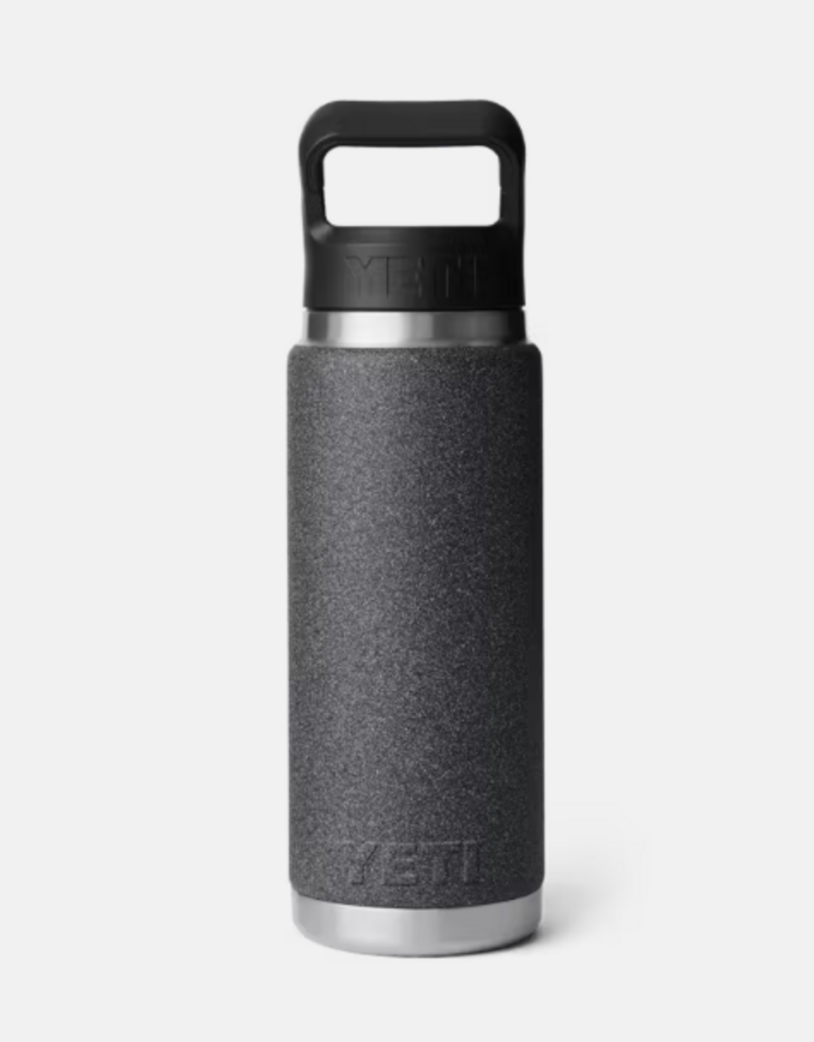 Rambler 26oz Straw Bottle Black Stone