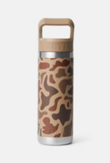 Rambler 18oz Straw Bottle Wetlands Camo