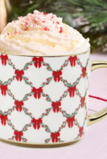 Cafe Mug Holiday Trellis