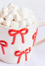 Organic Mug Sculpted Bows