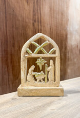 Wood Nativity