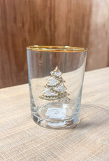 Cocktail Glass Embellished Tree