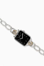 Watch Band Interlok Noir Two Tone