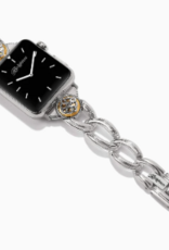 Watch Band Interlok Noir Two Tone