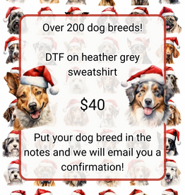 Christmas Dog Portrait Sweatshirt