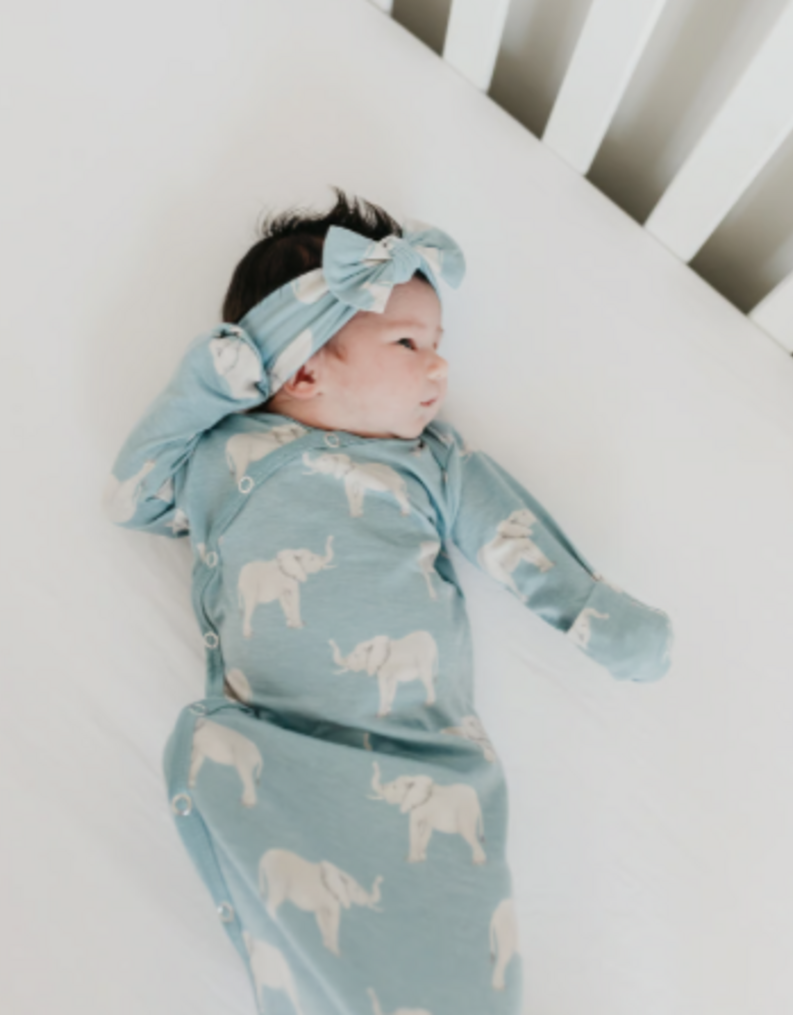 Gown Knotted Peanut Newborn