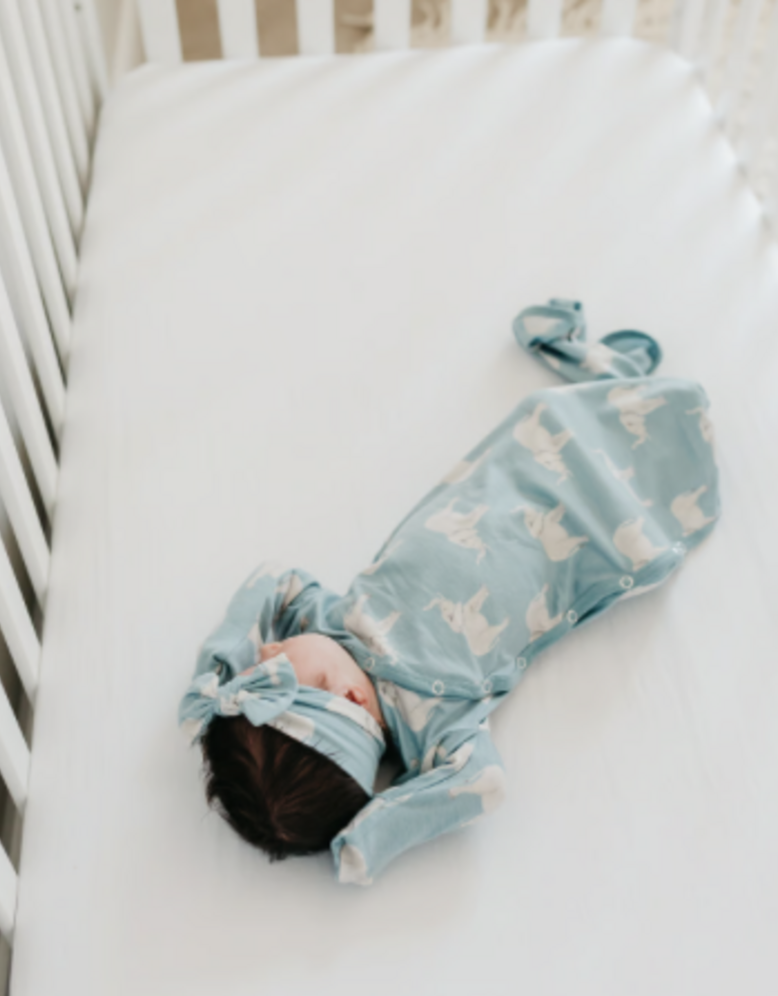 Gown Knotted Peanut Newborn