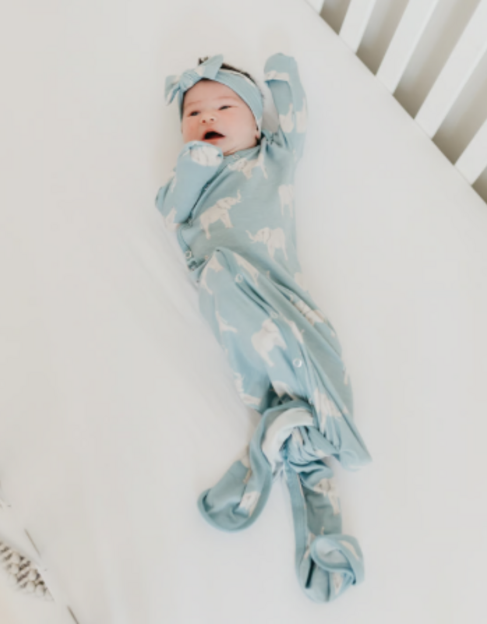 Gown Knotted Peanut Newborn