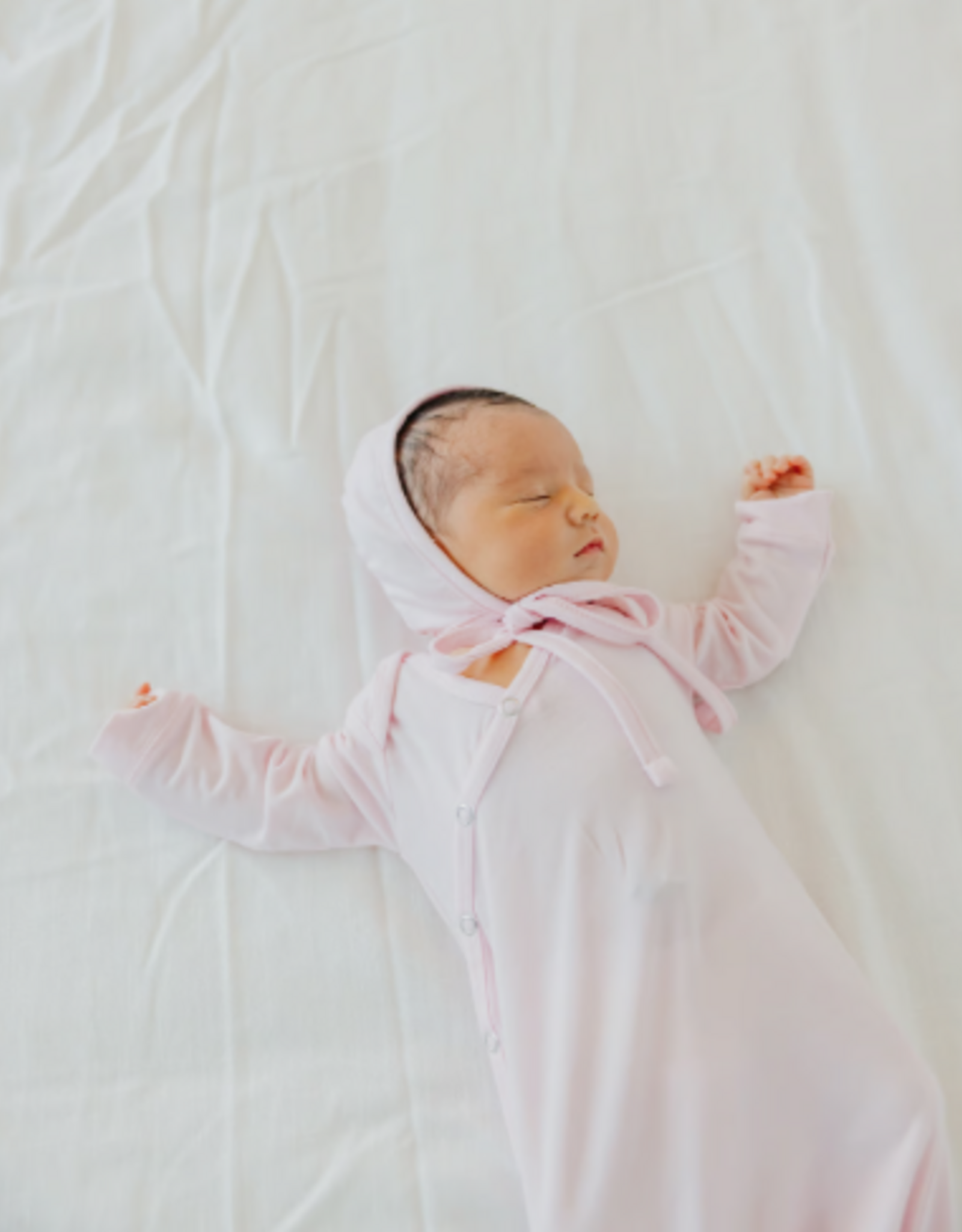 Knotted Gown Blossom Newborn