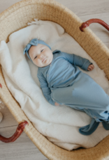 Knotted Gown Rib Knit Atlantic Newborn