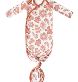 Knotted Gown Gingerbread Newborn