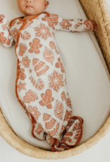 Knotted Gown Gingerbread Newborn
