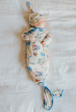 Knotted Gown Justice League Newborn