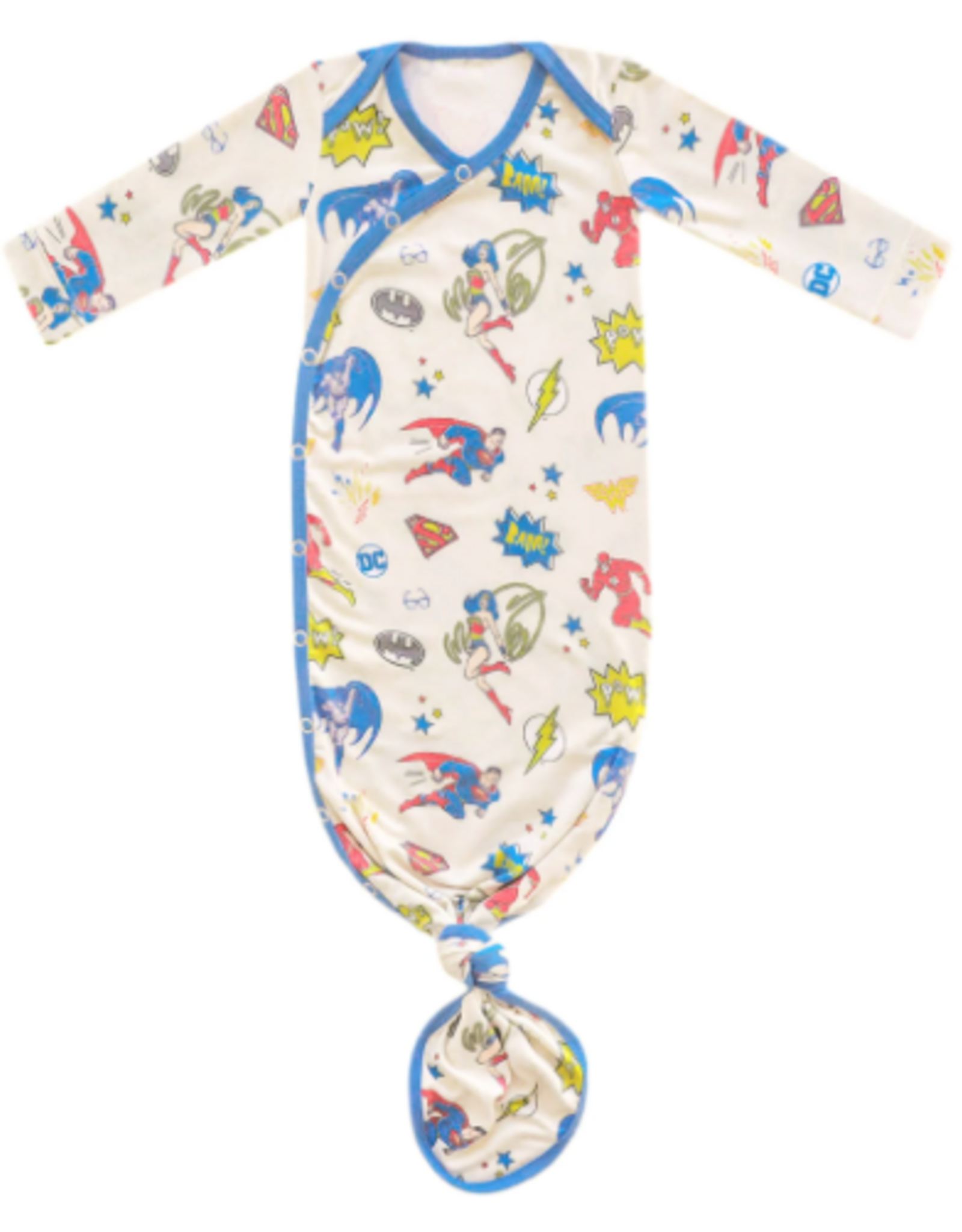 Knotted Gown Justice League Newborn