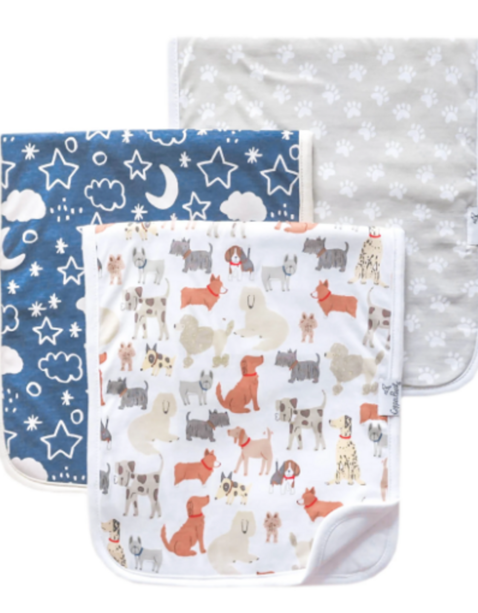Burp Cloth Set Rufus 3pk