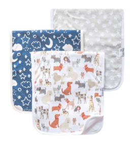 Burp Cloth Set Rufus 3pk