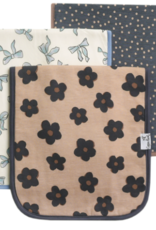 Burp Cloth Set Gemma In Tan 3pk