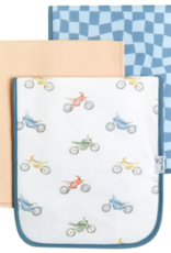 Burp Cloth Set Ryder 3pk
