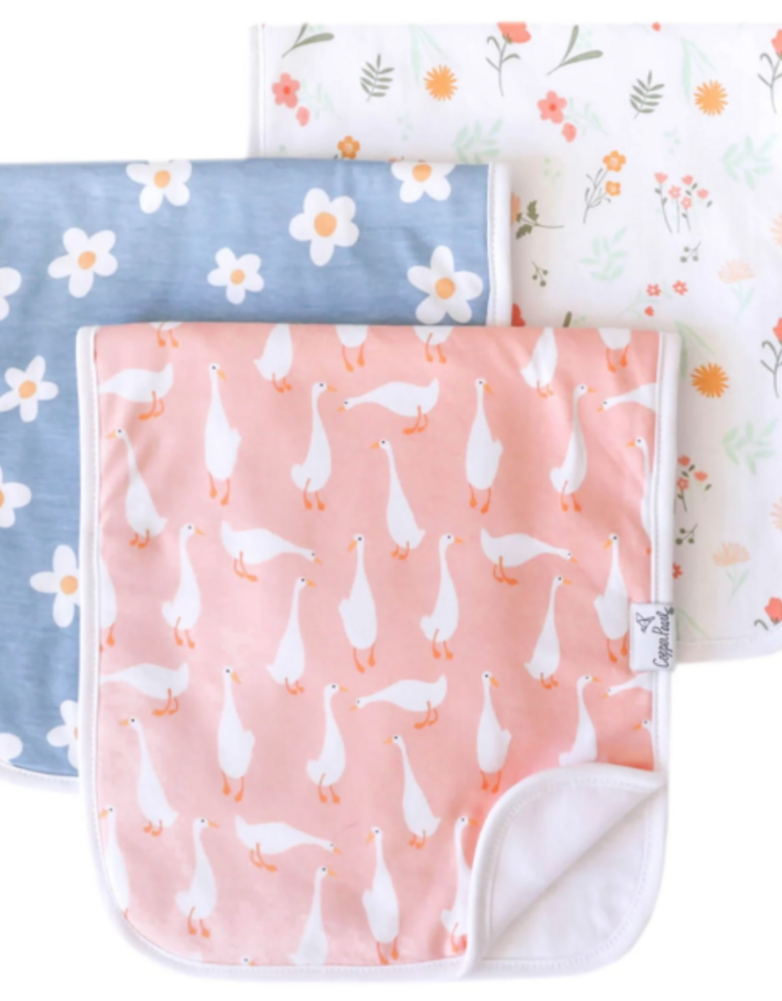 Burp Cloth Set Goosie 3pk