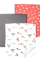 Burp Cloth Set Ace 3 Pk