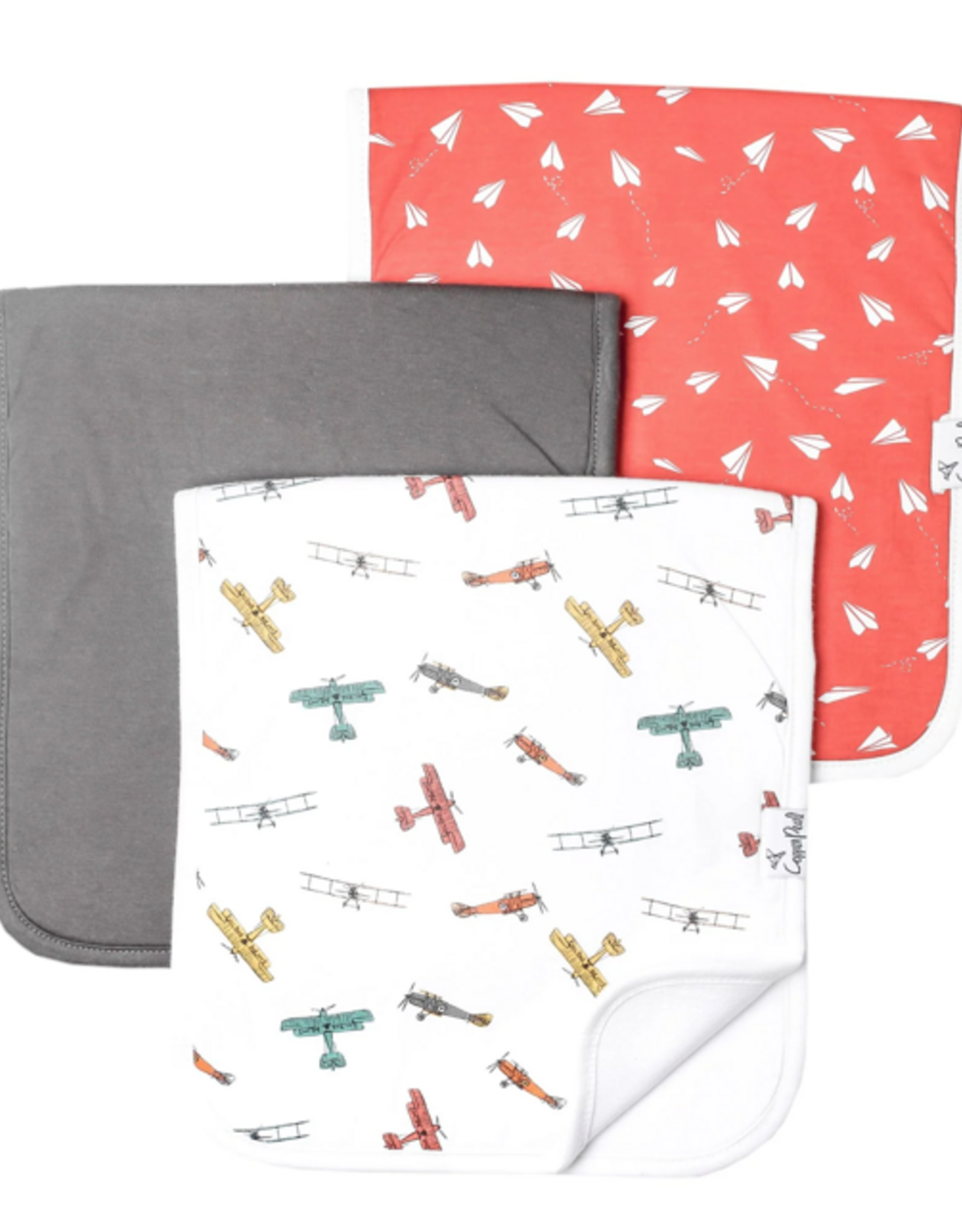 Burp Cloth Set Ace 3 Pk