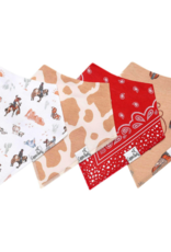 Bandana Bib Set Boone 4pk