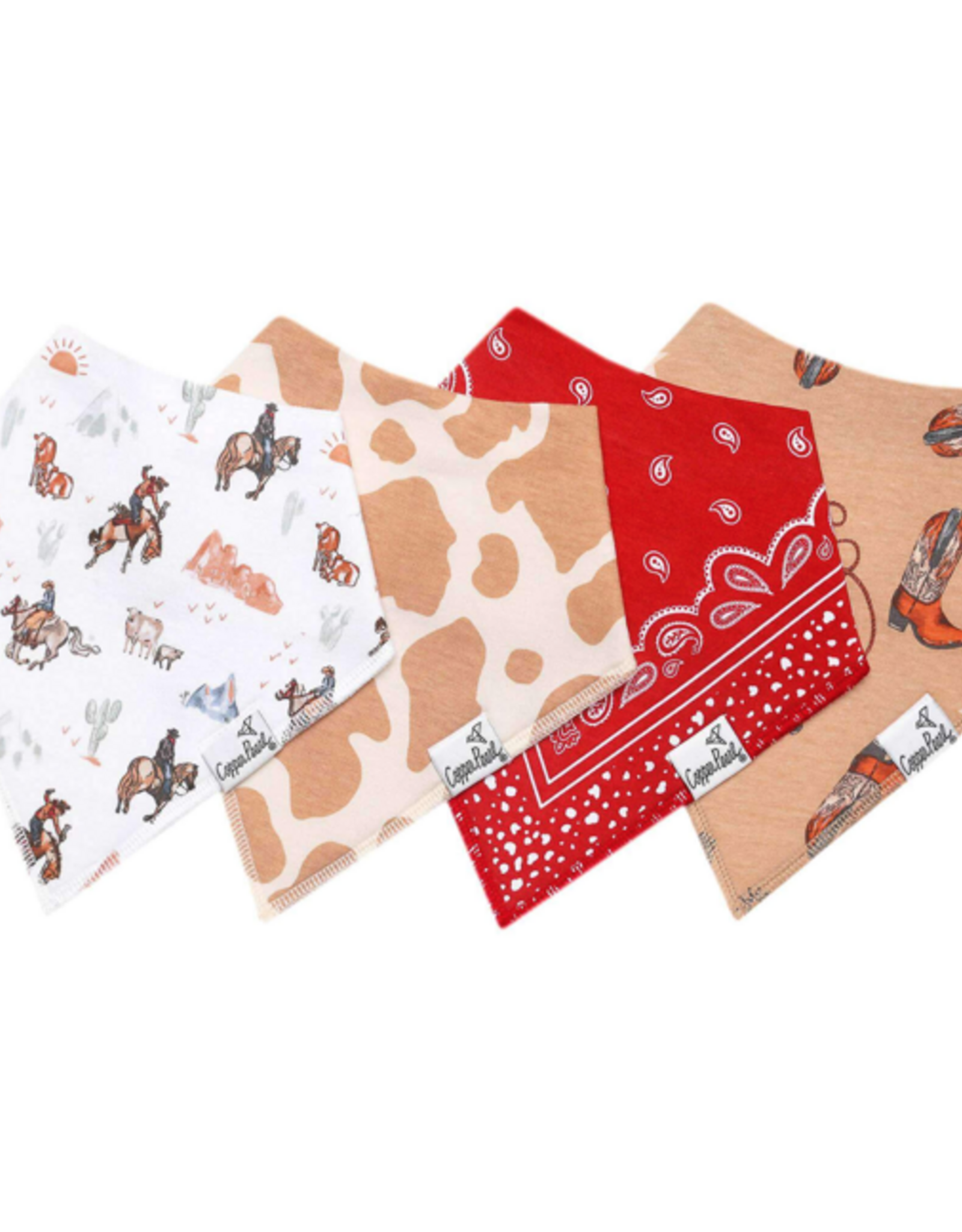 Bandana Bib Set Boone 4pk