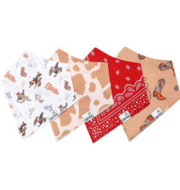 Bandana Bib Set Boone 4pk
