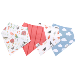 Bandana Bib Set Farmstead 4pk