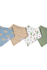 Bandana Bib Set Peanut 4pk