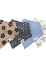 Bandana Bib Set Gemma In Tan 4pk