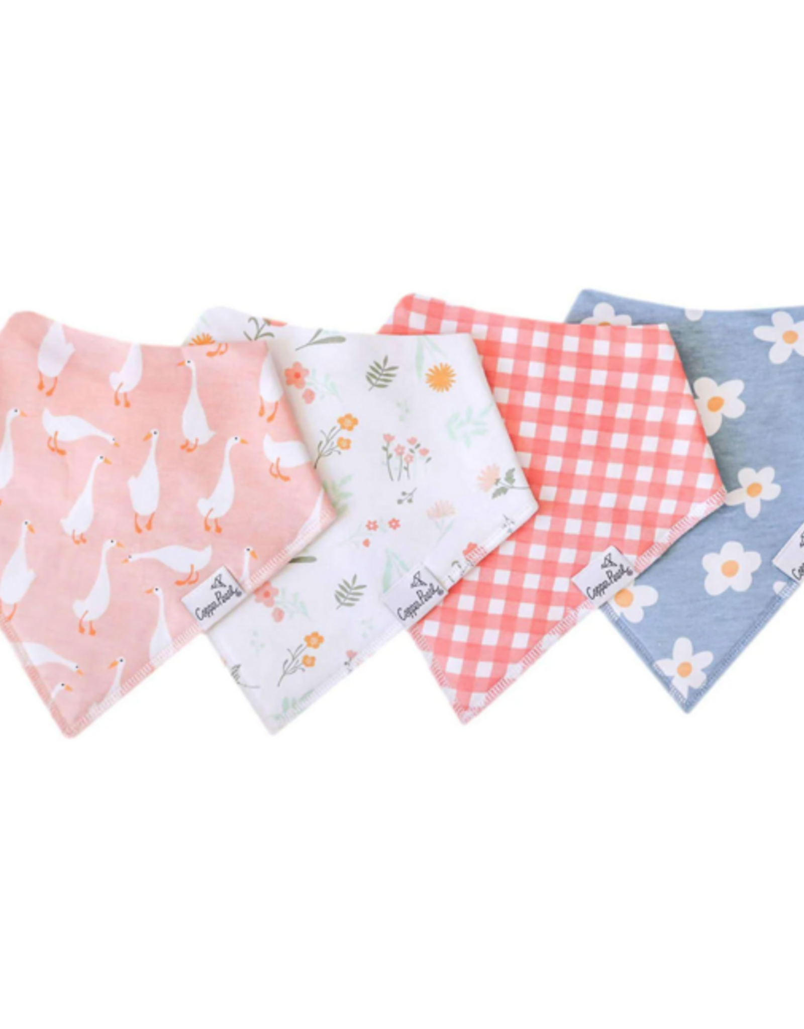 Bandana Bib Set Goosie 4pk