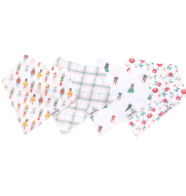 Bandana Bib Set Juliet 4pk