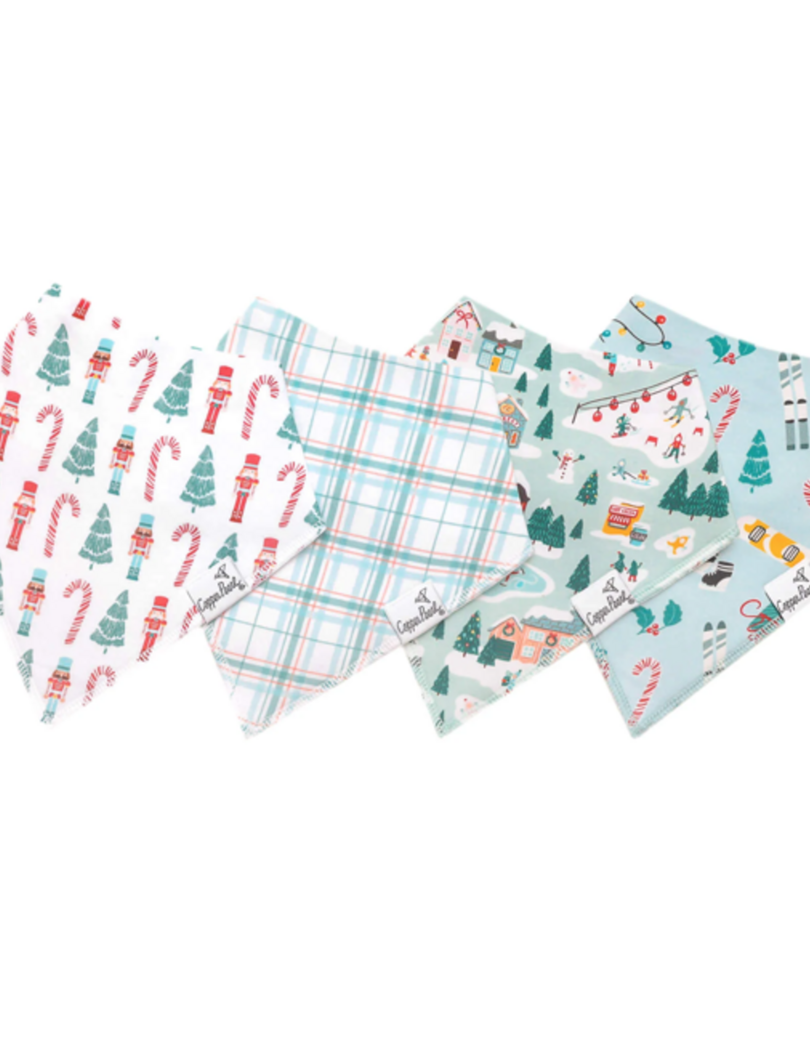 Bandana Bib Set Nicholas 4pk