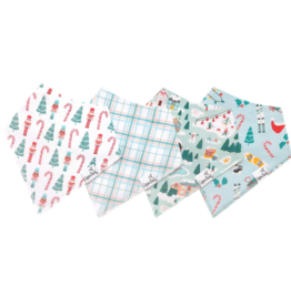 Bandana Bib Set Nicholas 4pk