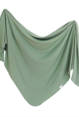 Rib Knit Blanket Clover