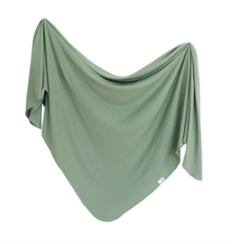 Rib Knit Blanket Clover