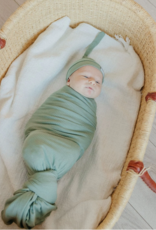 Rib Knit Blanket Clover