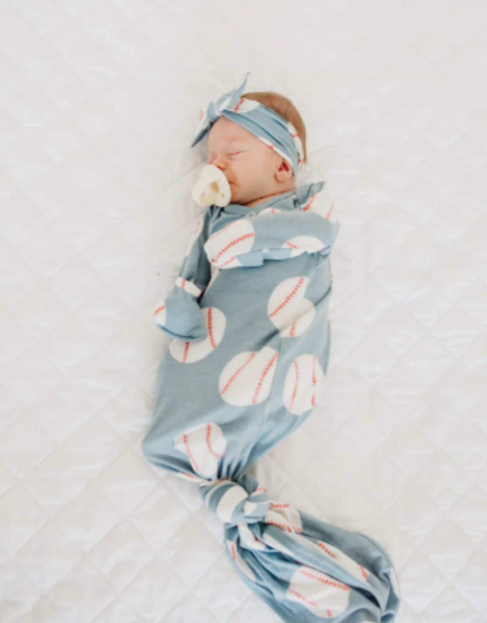 Knotted Gown Slugger Newborn