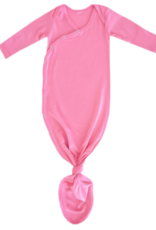 Knotted Gown Flamingo Newborn