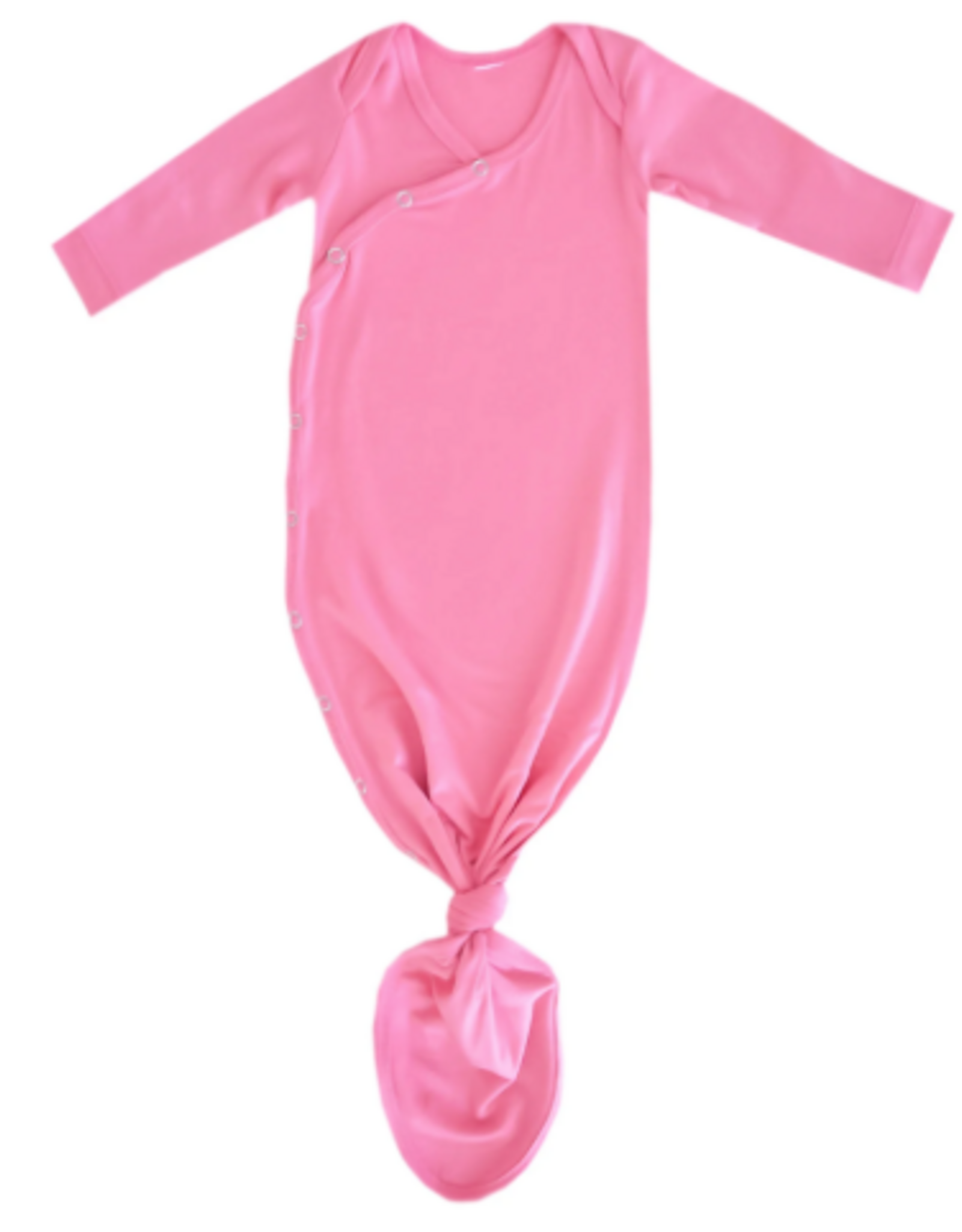 Knotted Gown Flamingo Newborn